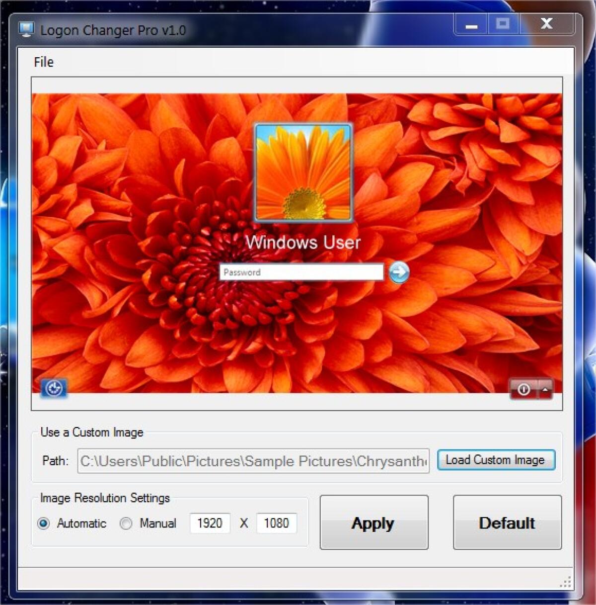 Modificare sfondo avvio di Windows - 