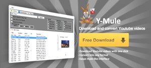 Y-Mule scaricare video da YouTube ed estrarre audio