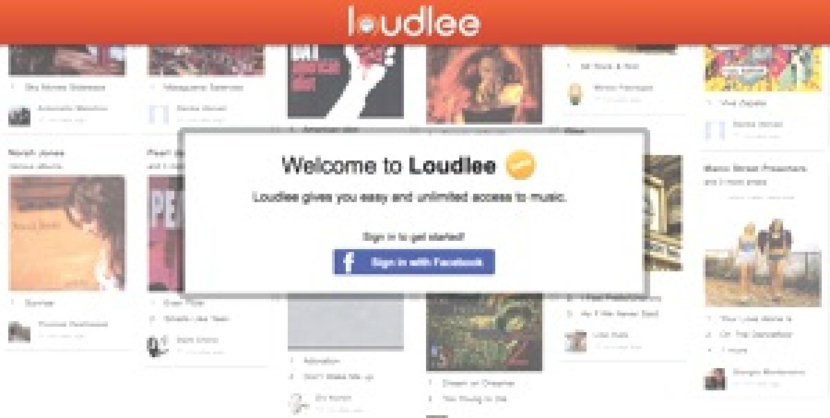 Loudlee servizio per ascolare musica online simile a Pinterest - 