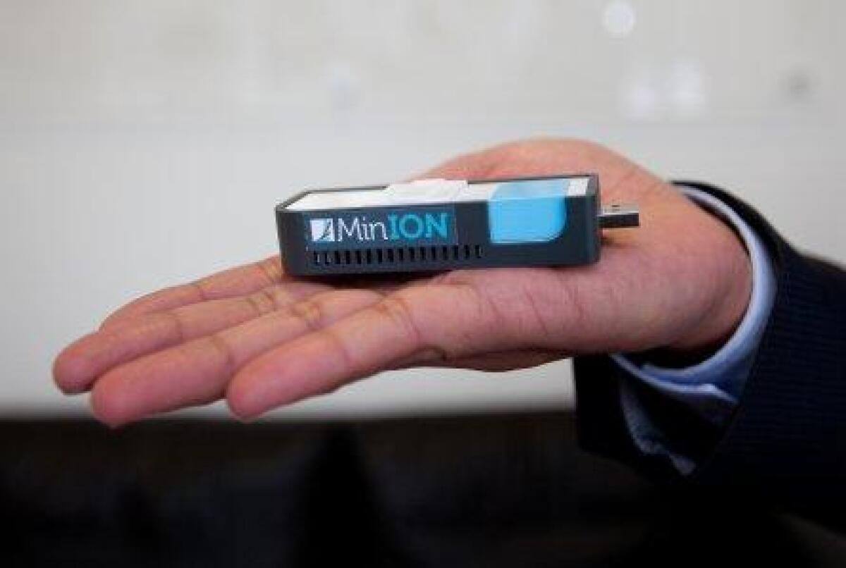 Penna USB che sequenzia il DNA - 