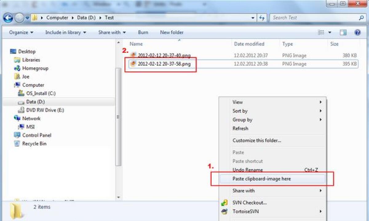 Salvare le immagini con Screenshot2Disk - 