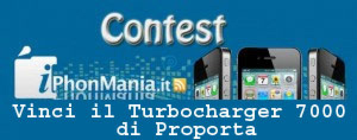 CONTEST TURBOCHARGER - VINCI UN CARICABATTERIA DA VIAGGIO PROPORTA - 