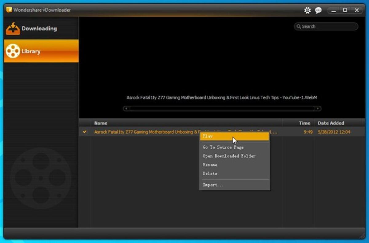 Download video Youtube: Wondershare - 