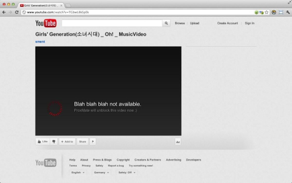 Come accedere a contenuti Youtube stranieri - 