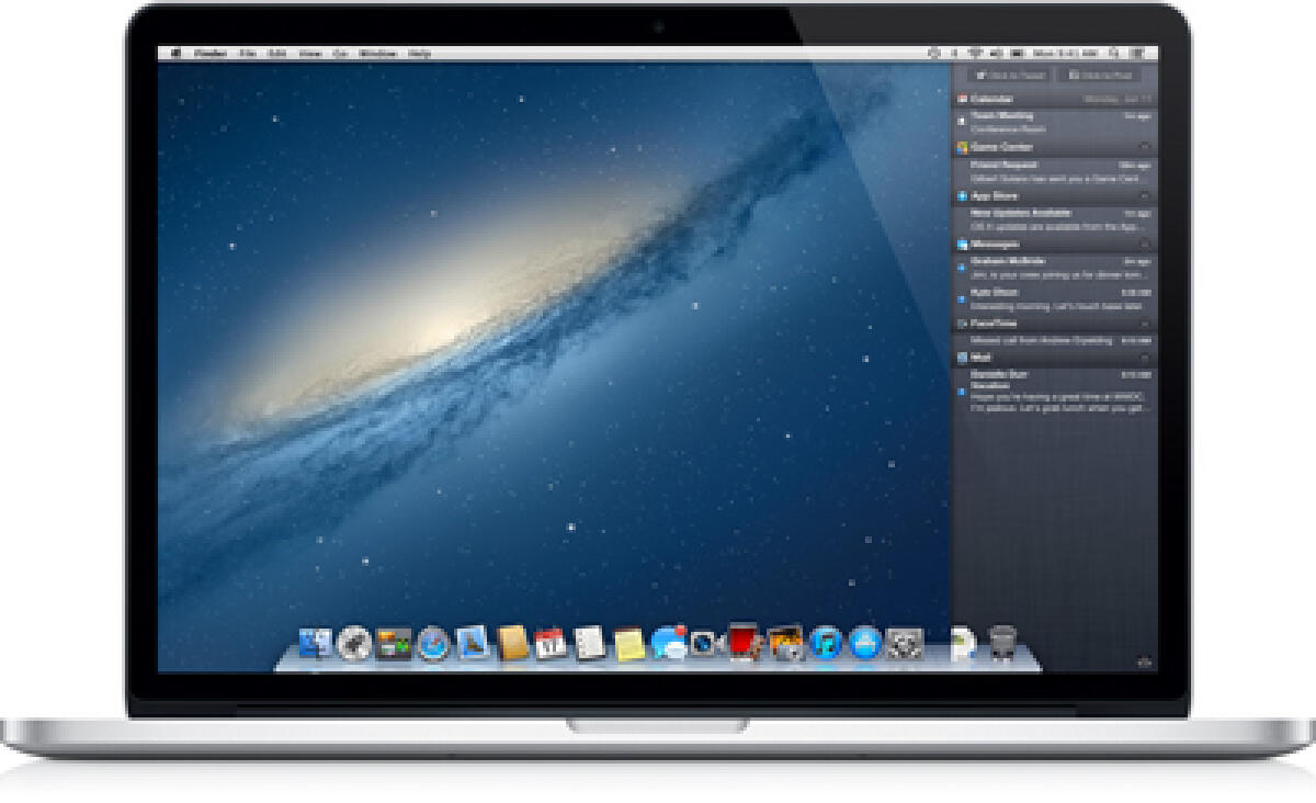 Mountain Lion OS X download record - 
