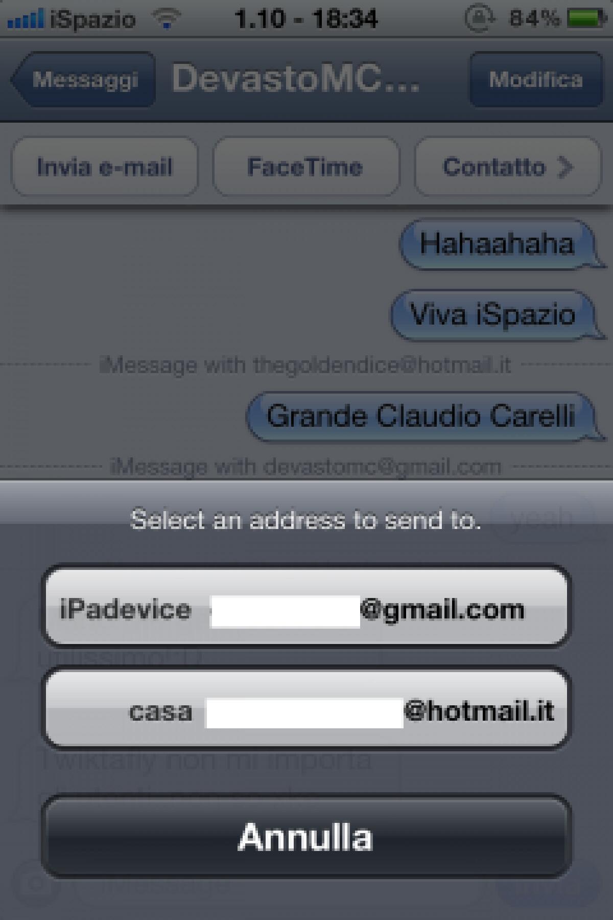 Unire le conversazioni di iMessage con Merge - 