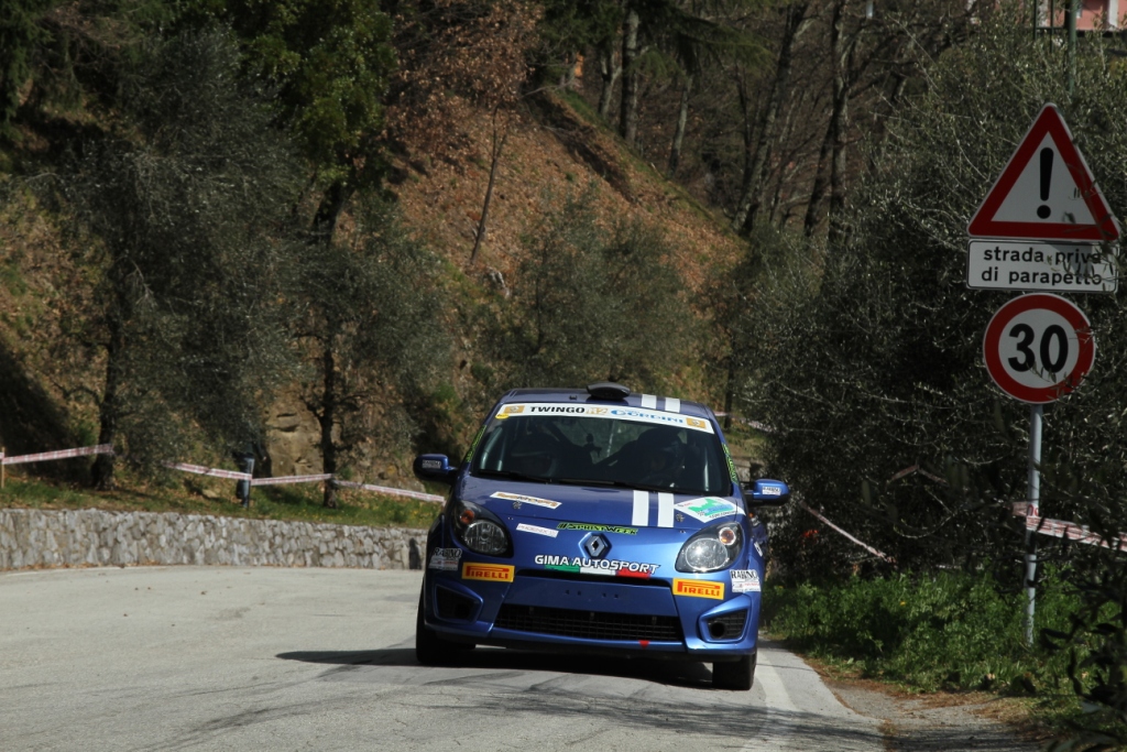 Il Trofeo Renault Twingo R2 all'atto finale con il 54° Rally di Sanremo