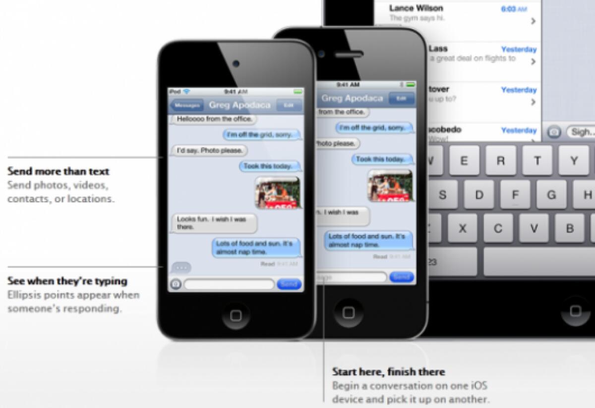 Bug di iMessage risolto - 
