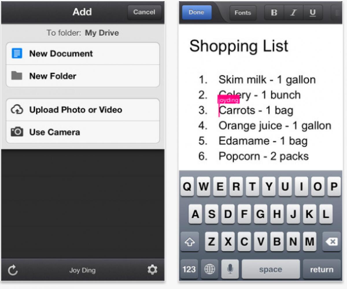 Aggiornamenti applicazioni Google per iOS - 