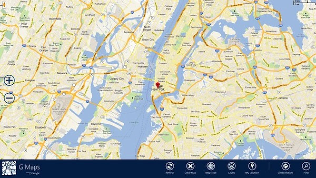 Le mappe di Google su Windows 8 - 