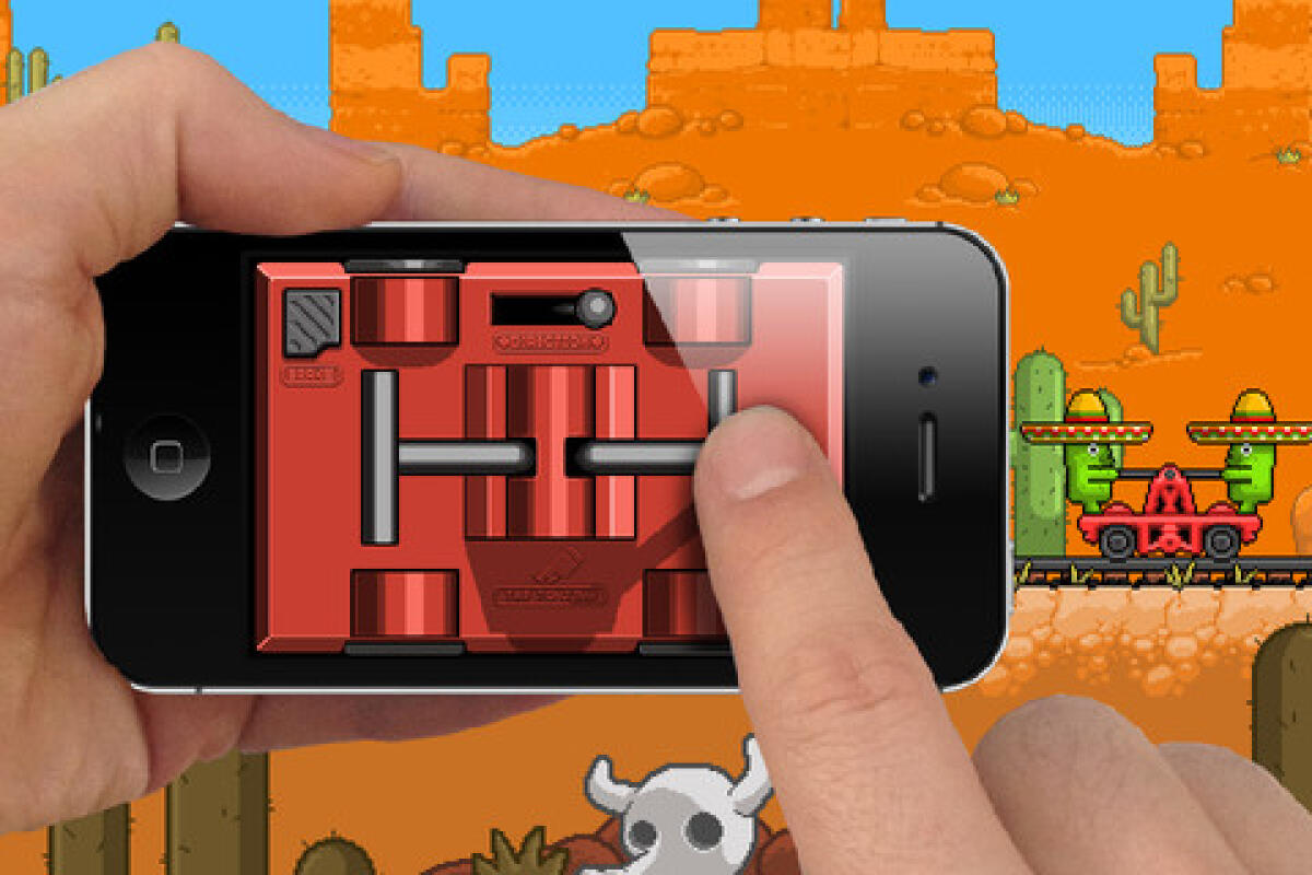 Nitrome touchy: l'iPhone si trasforma in controller per giochi Flash - 