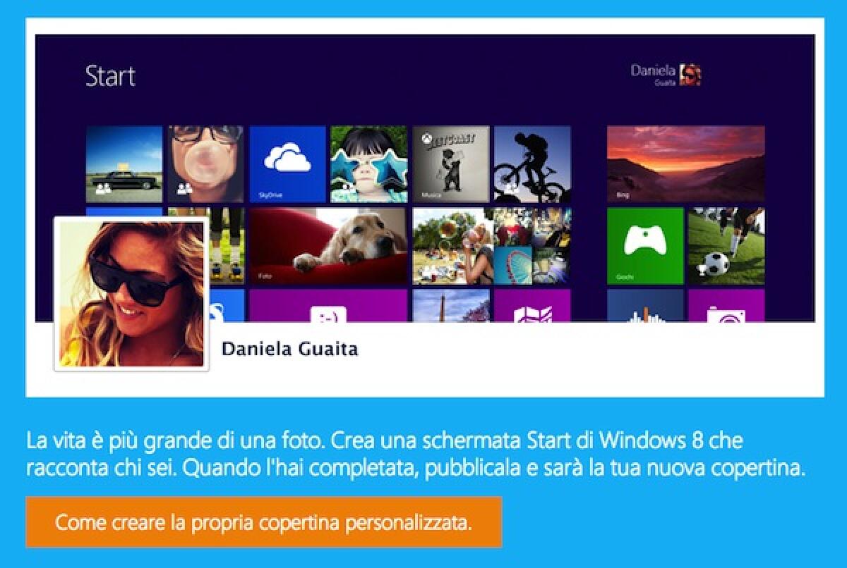 Copertine Facebook in stile Windows 8 - 