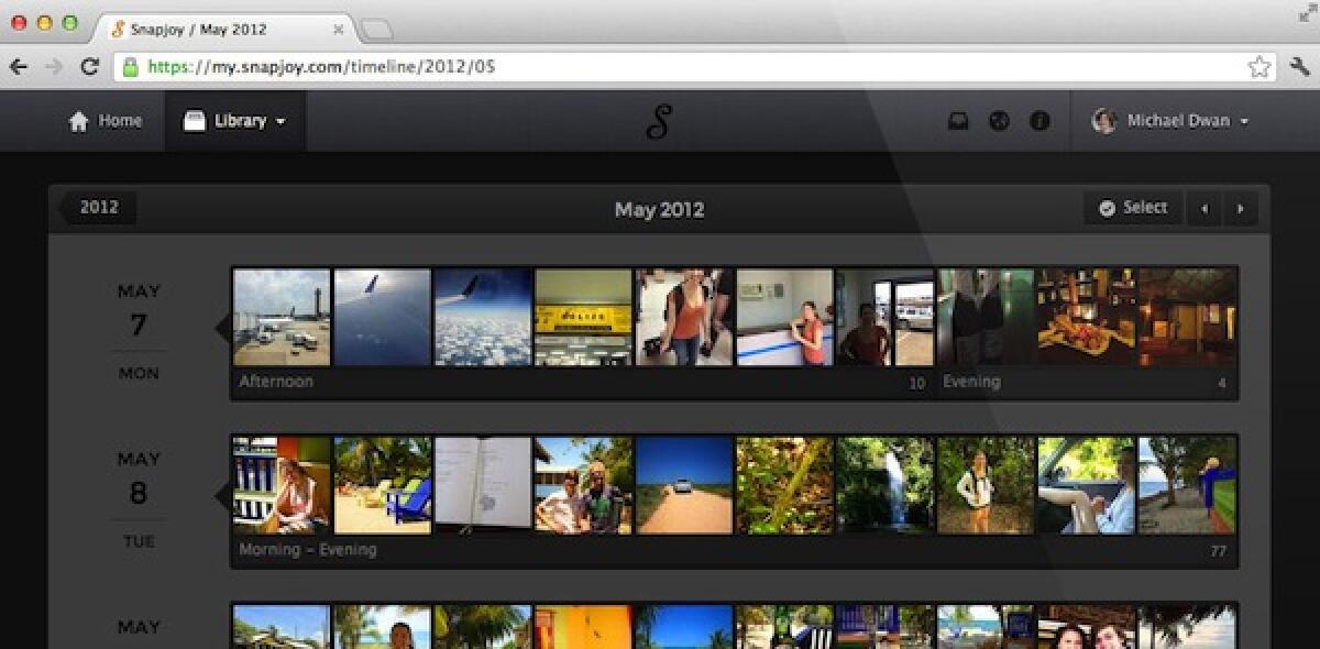 Dropbox acquisisce Snapjoy per la gestione di gallerie fotografiche - 