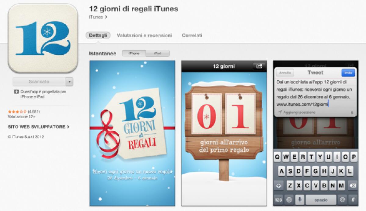Offerte Apple Natalizie: 12 giorni di regali - 