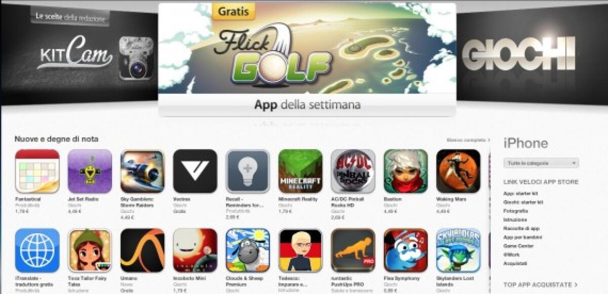 Mezzo fatturato Apple in mano a 25 sviluppatori dell'App Store - 