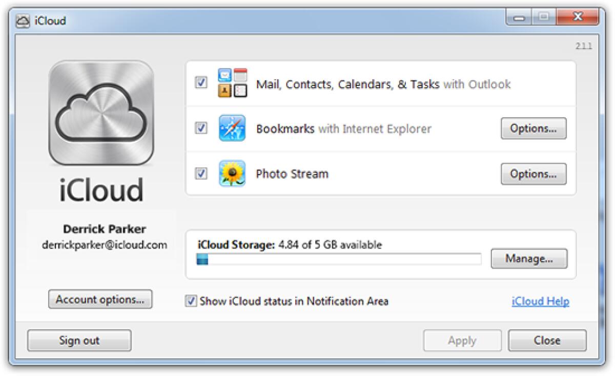 Apple aggiorna il Pannello di iCloud per Windows 8 - 