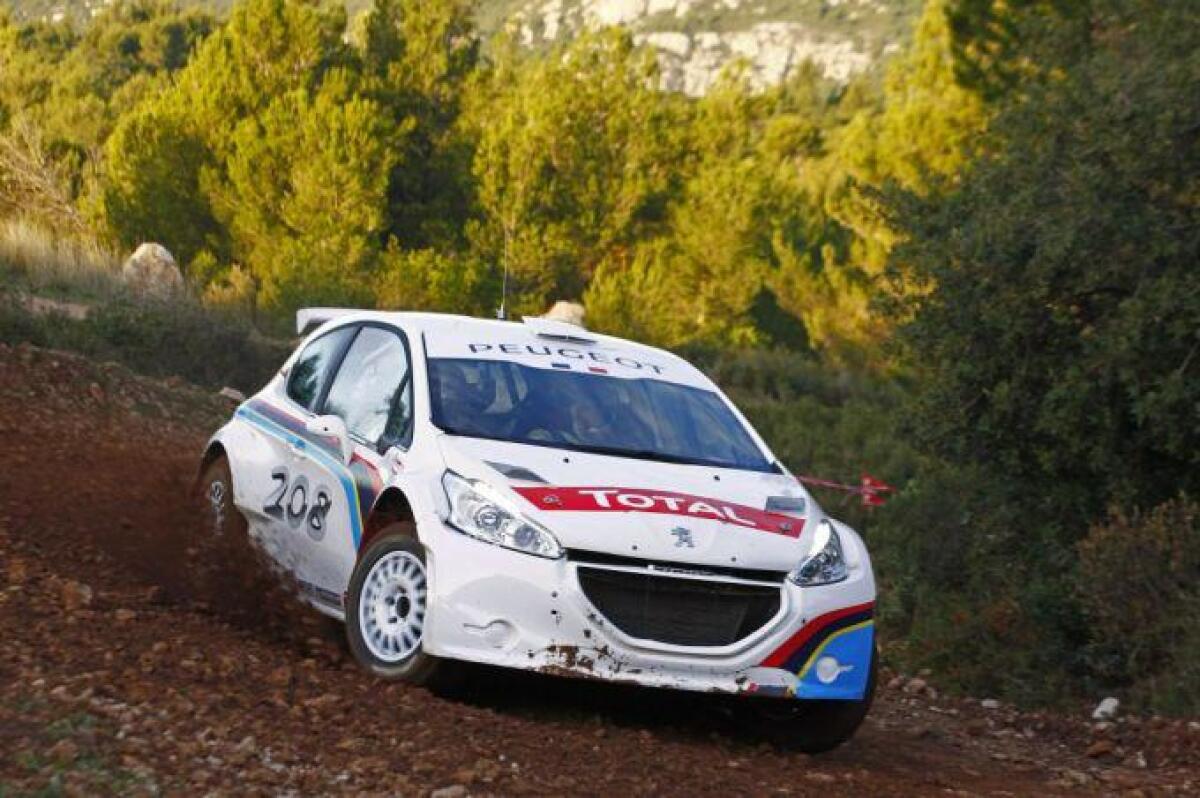 Bouffier prova la Peugeot 208 R5 - 