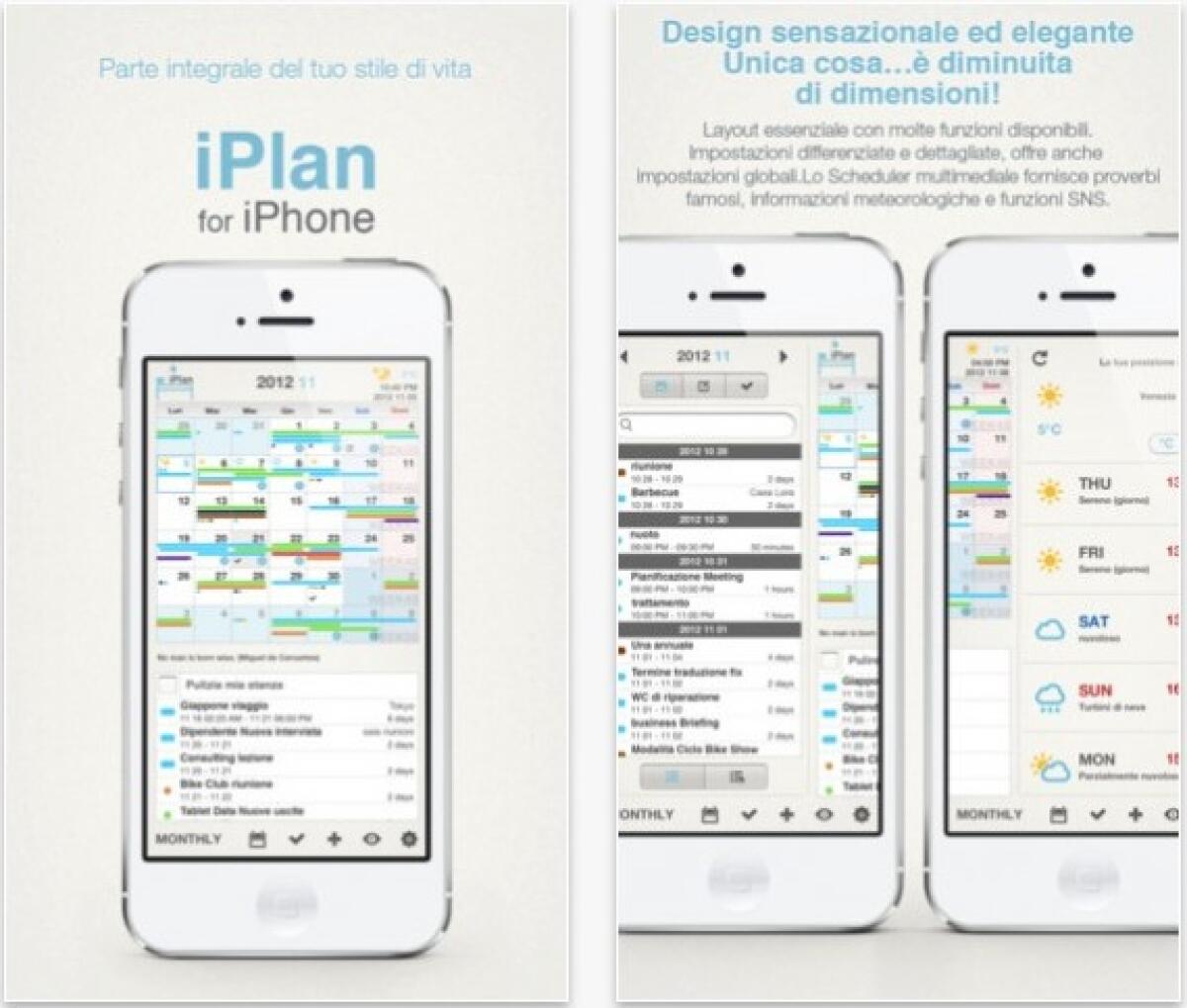 Su iPhone arriva iPlan, per programmare i tuoi impegni - 
