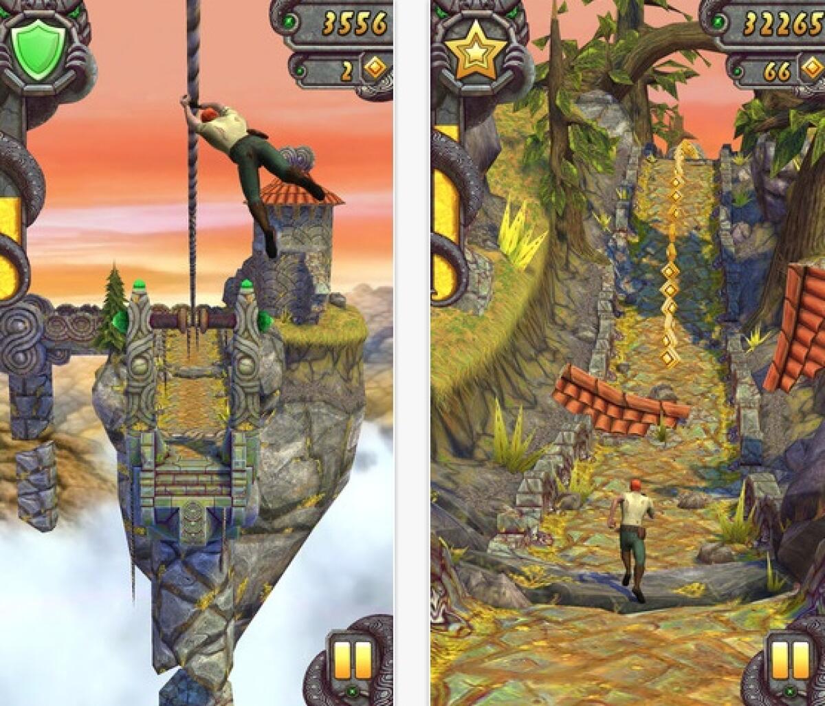 Temple Run 2 per iPhone, raggiunti 20 milioni di download - 