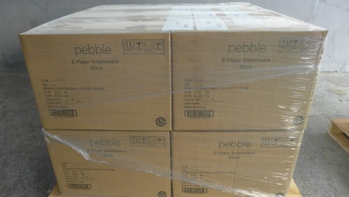 Pebble: spedizione smartwatch partite - 