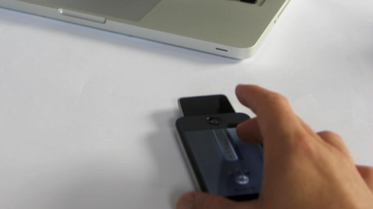 iPhone che diventa mouse: MAUZ - 