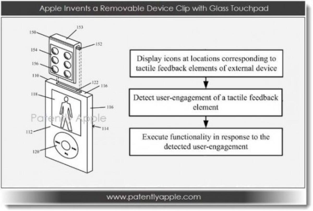 Touchscreen: brevettata una clip per dispositivi Apple - 