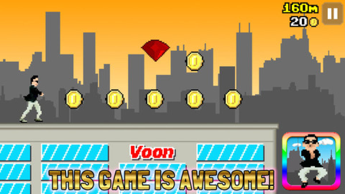 Gangnam Style diventa un platform per iPhone  - 
