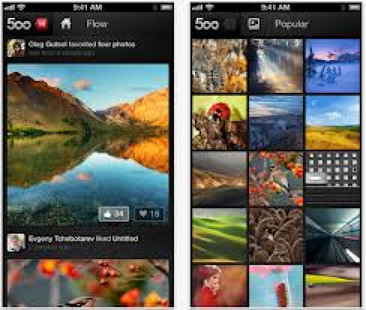 500 px ritorna su App Store - 