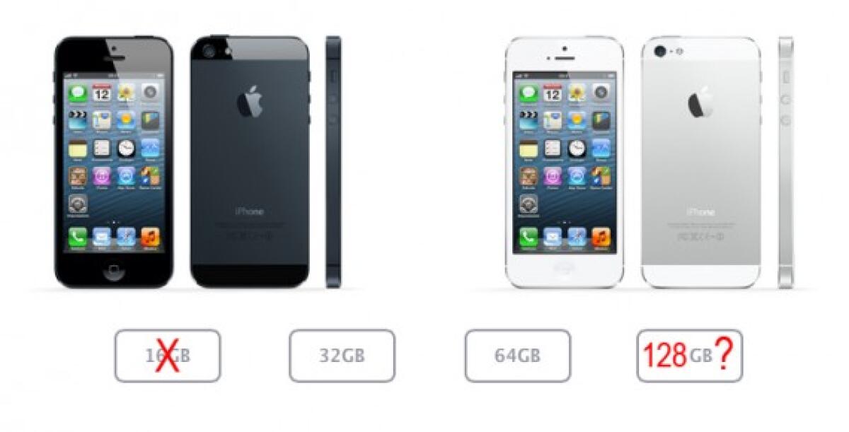Il prossimo iPhone potrebbe avere 128GB di memoria - 