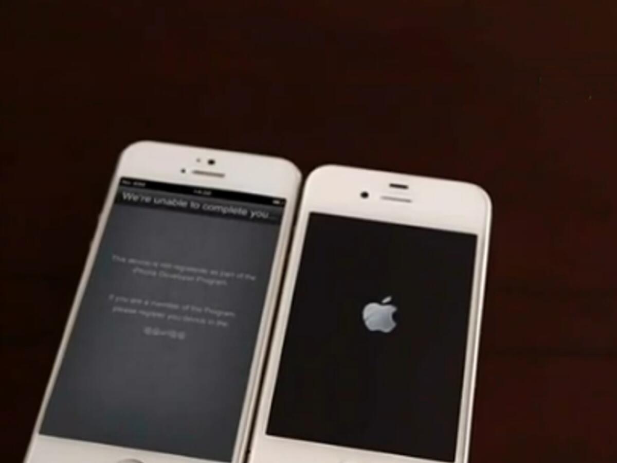 Bug di accensione in iOs 6.1 - 