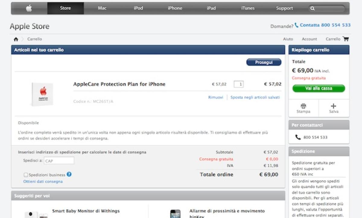 Come allungare la garanzia Apple - 
