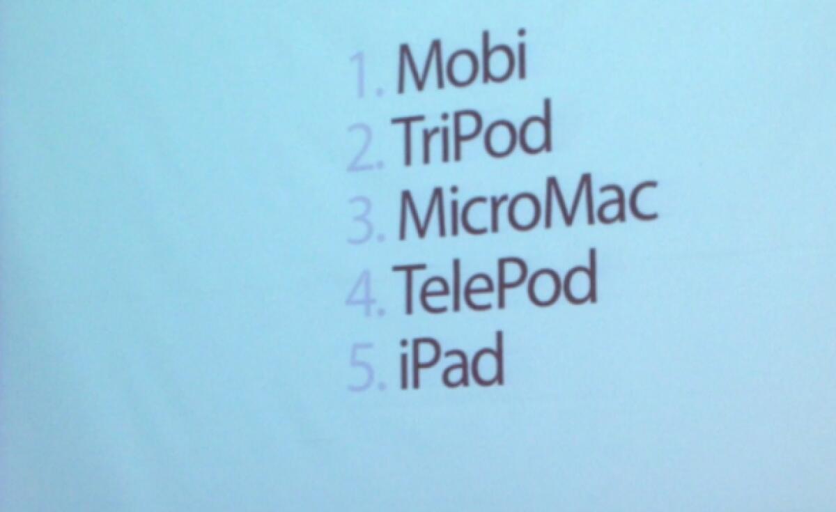 Il vero nome di iPhone doveva essere TelePod - 