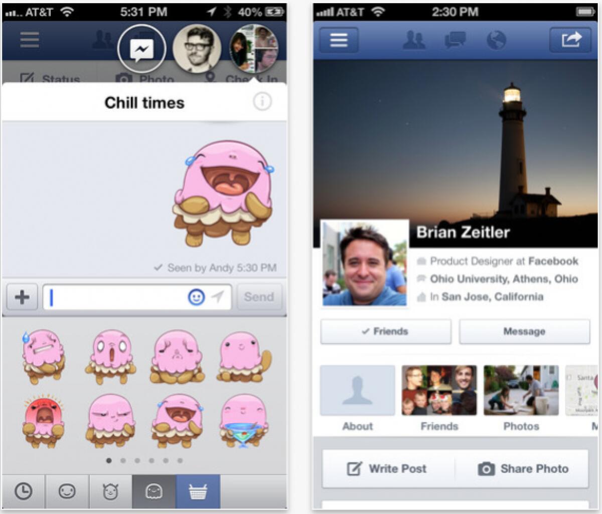 Facebook 6.0 per iPhone - 
