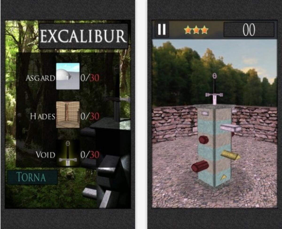 Excalibur arriva su iPhone - 