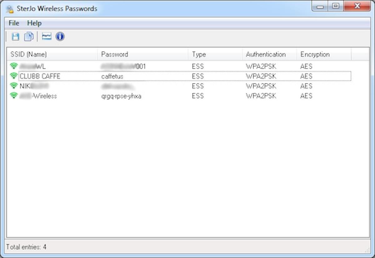 Come vedere reti Wi-Fi utilizzate - 