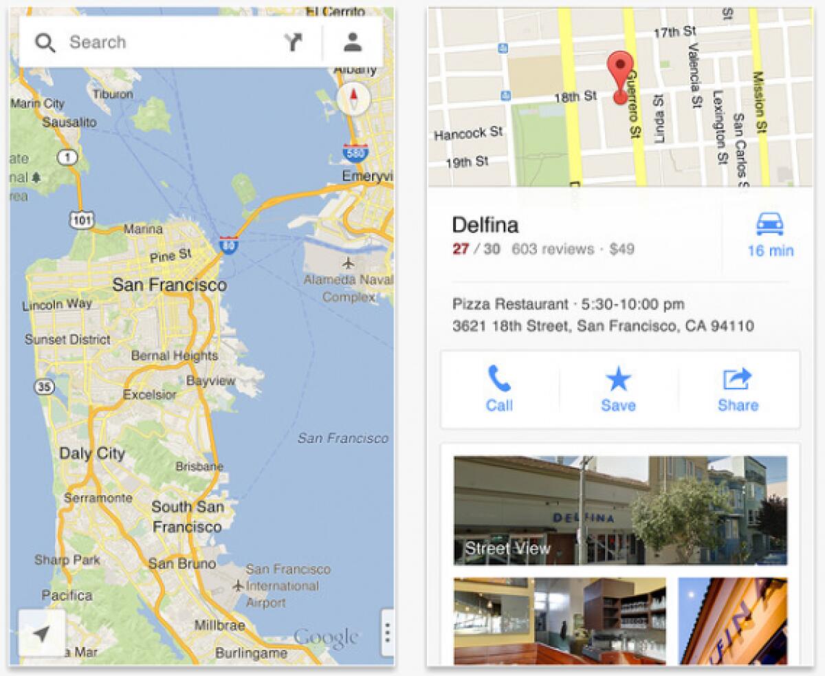 Google Maps 2.0 su iPhone - 