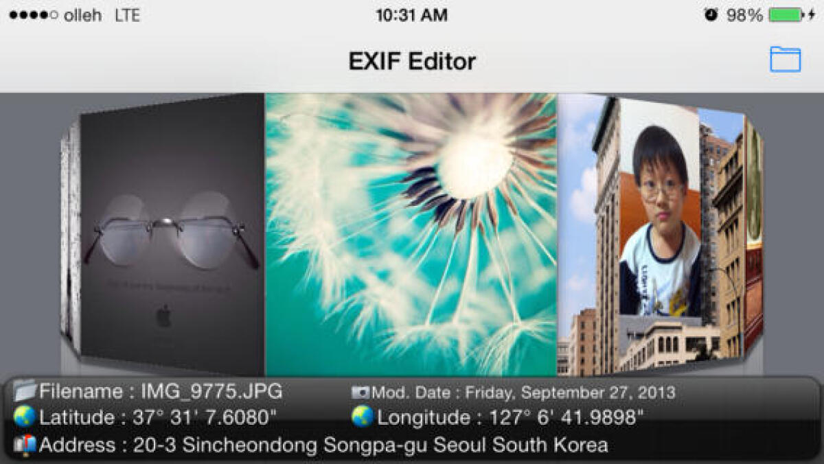 iPhone: come cambiare la data delle foto tramite EXIF (Photo) Editor - 
