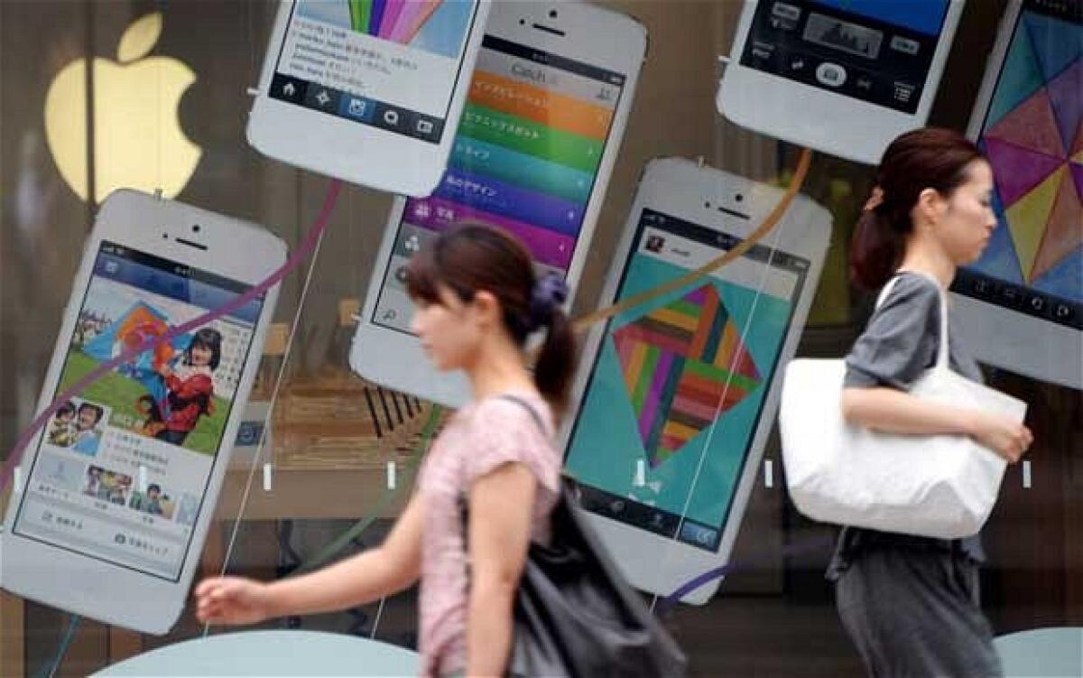 iPhone 5S e iPhone 5C sono molto popolari in Giappone - 
