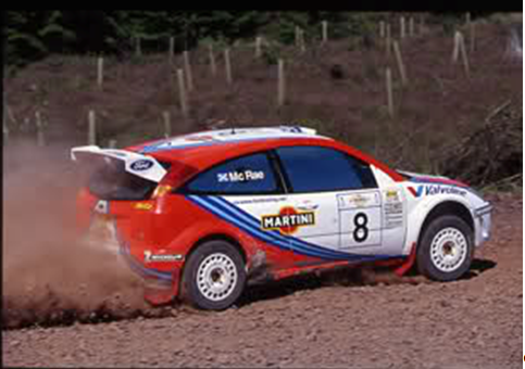 McRae-Sanfront a bordo della Focus WRC