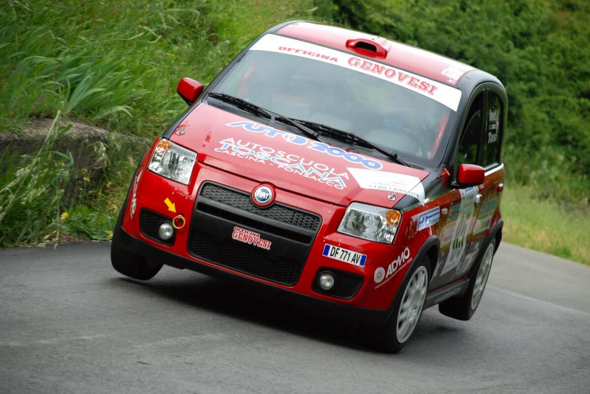 Due equipaggi della squadra Corse Città di Pisa presenti al Rally Coppa Liburna - 