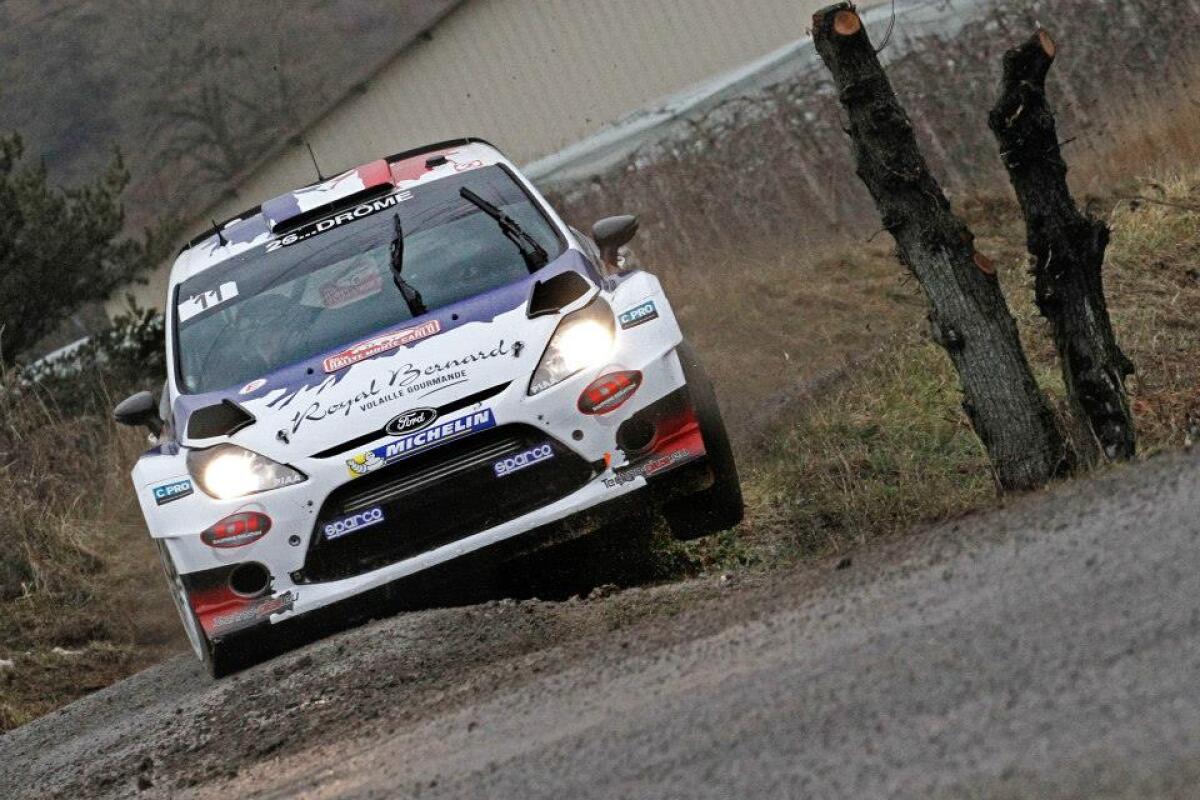 Bouffier e Panseri al via del Rally Liepaja - Ventsplis su Citroen DS3 RRC - 