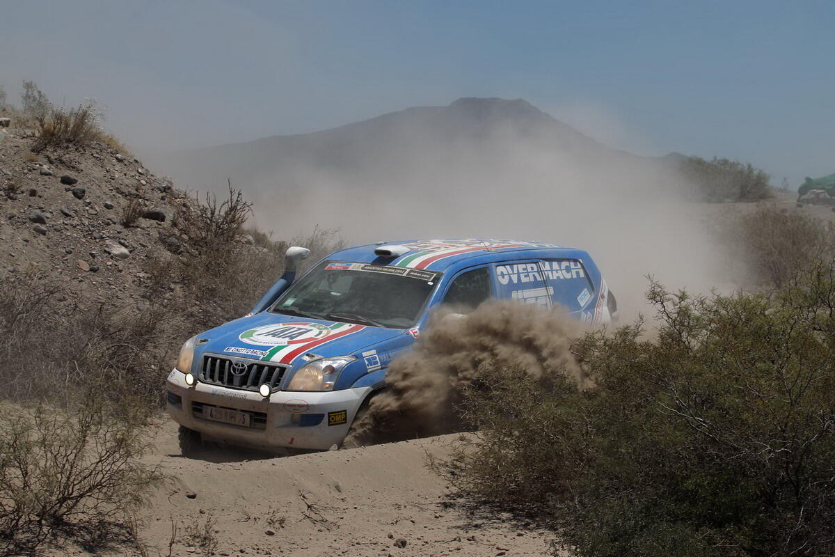 Ancora sofferenze alla Dakar per la Cinotto family - 