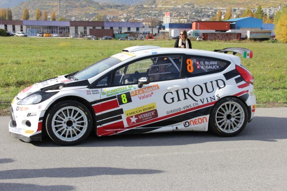 Olivier Burri al Rally di MonteCarlo sulla Fiesta S2000 dell'A-Style - 