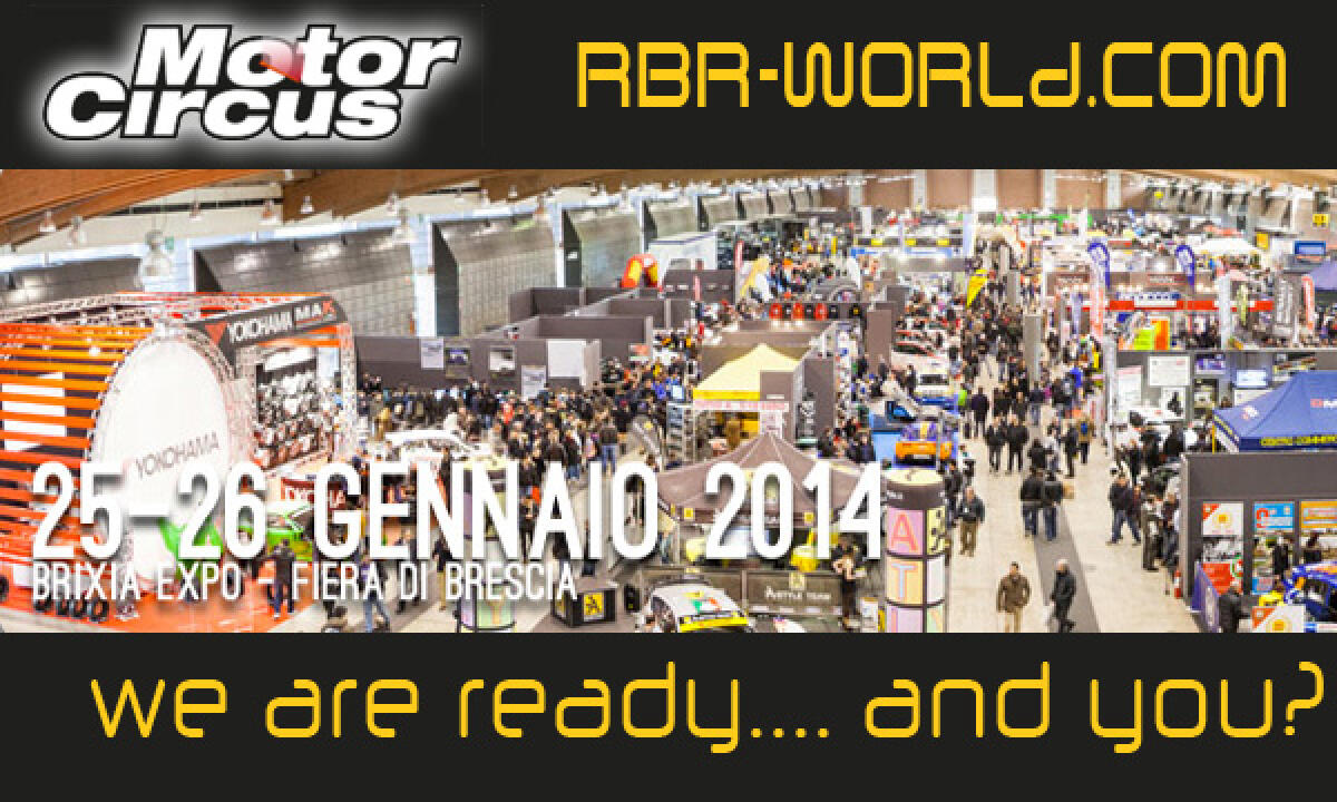 RBR-World : Confermata la partecipazione al Motor Circus 2014 - 
