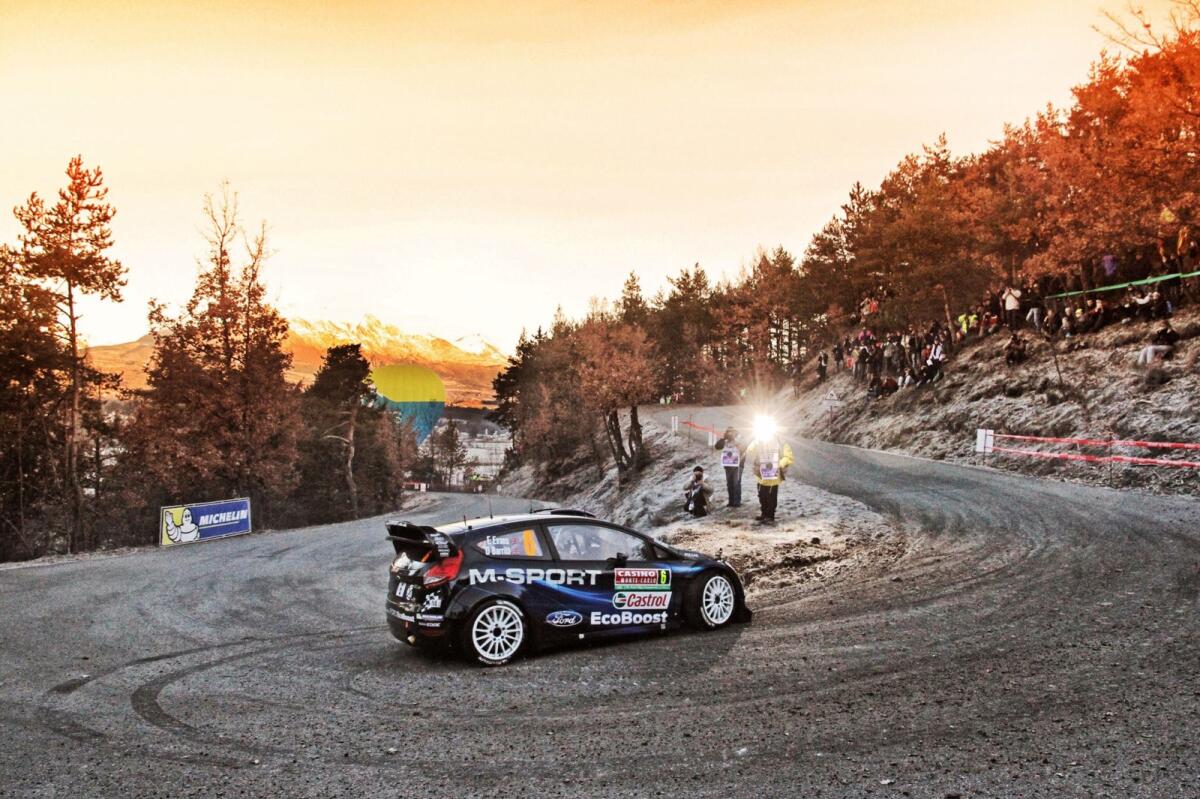 Rally Montecarlo: Neve sul Col du Turini - 