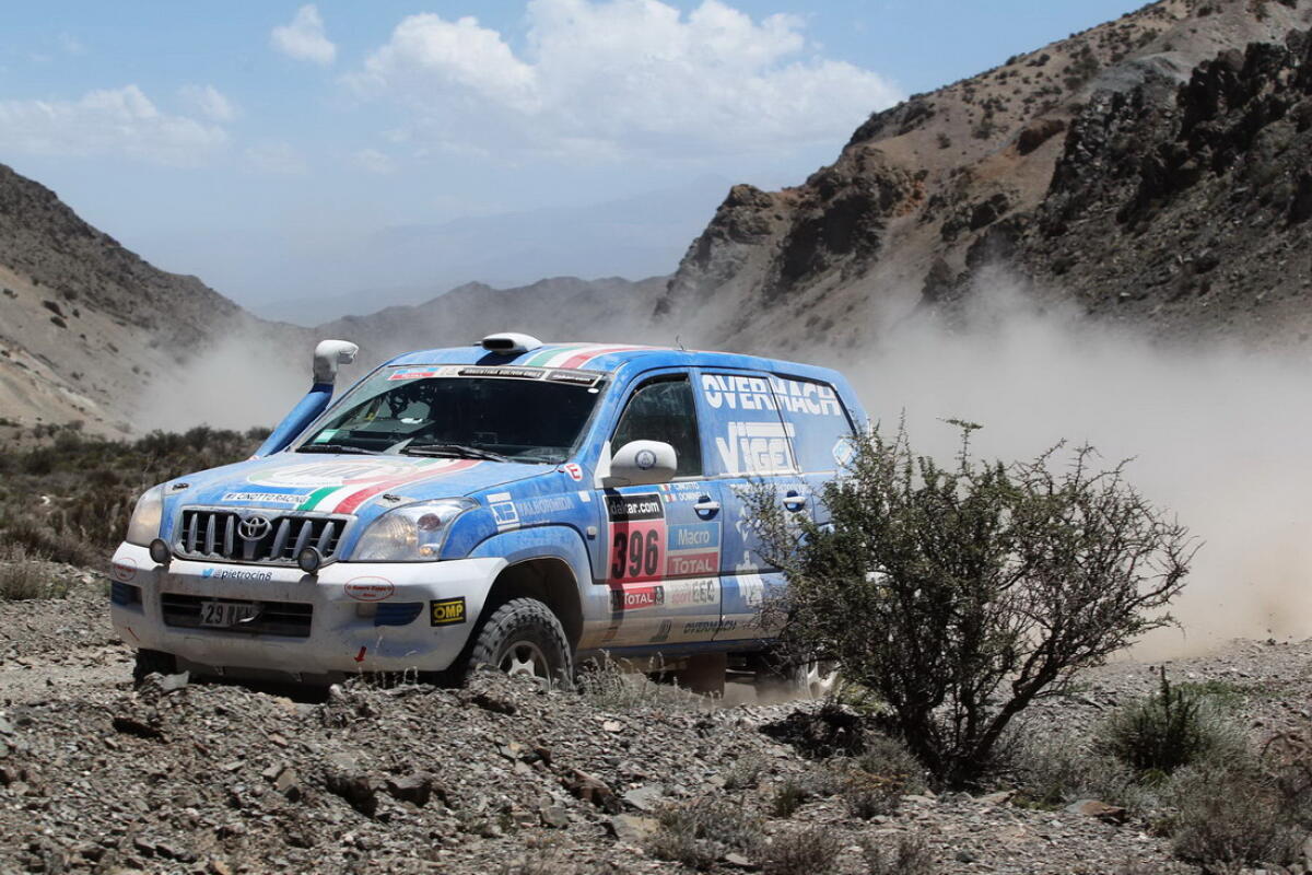 Terza tappa della Dakar con il sorriso per la Cinotto family - 