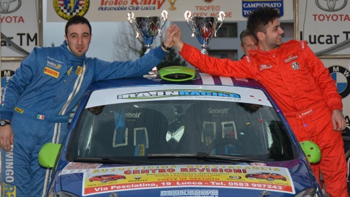 Terzo posto per Panzani e Lazzerini al Rally del Carnevale - 