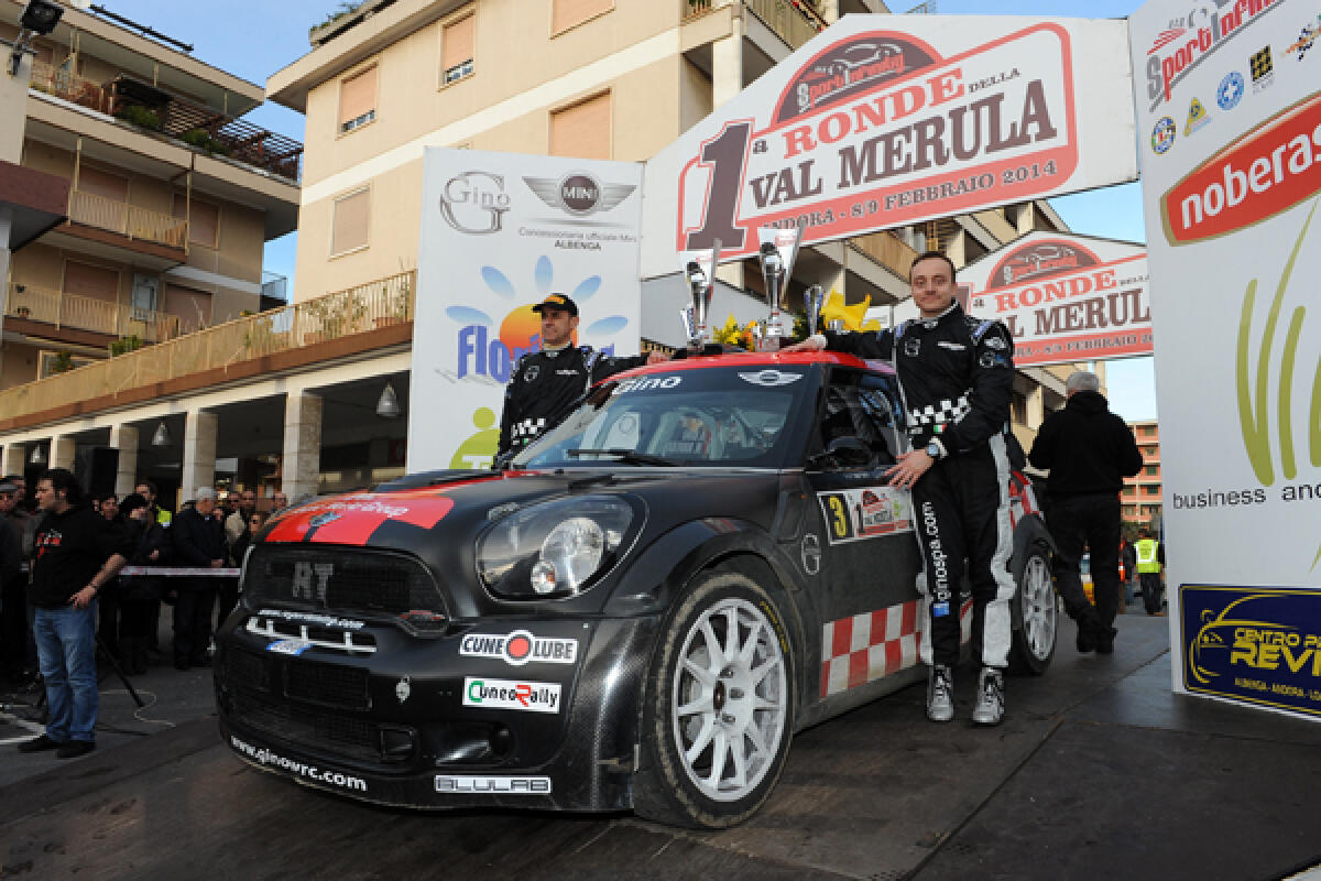 La MINI WRC Gino - Ravera ha vinto il rally Ronde Valmerula - 