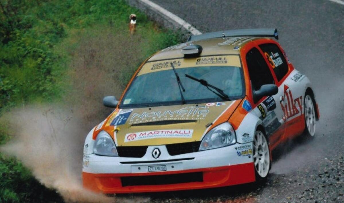 Marco Gianesini al Monteregio su Renault Clio S1600 - 
