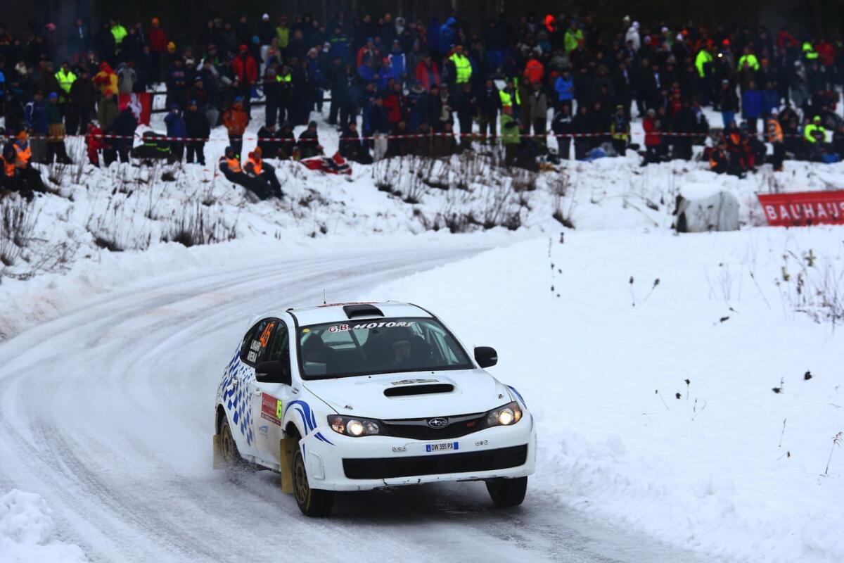 Rally di Svezia: Linari e Arena festeggiano la vittoria nel Produzione - 